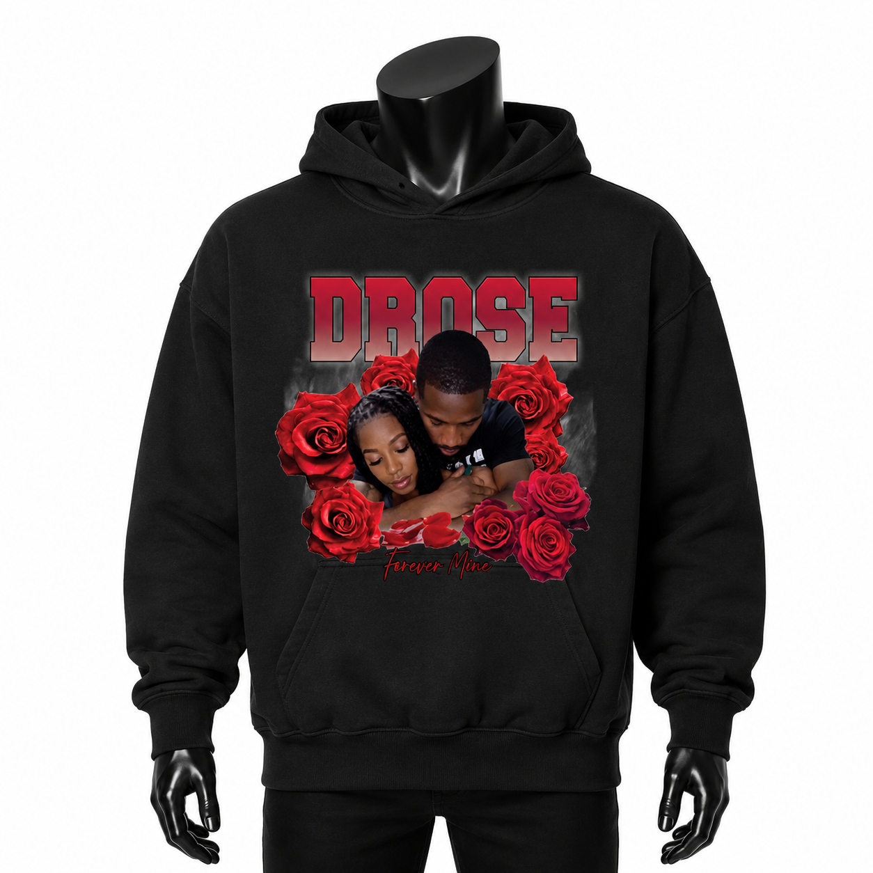 Custom Chest Print Hoodie